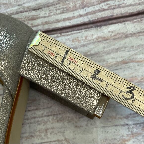 Sundance Twilight Zephyr Pewter Leather Suede Strappy Sandals Size 41 US 10 - Picture 11 of 11